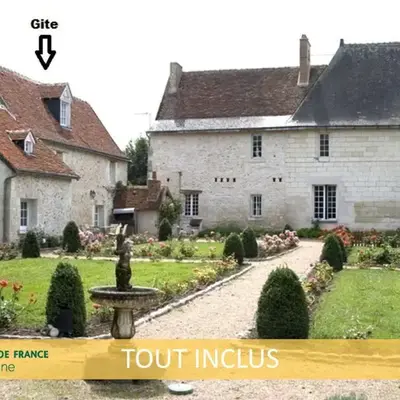 Gîte de charme XVIIe siècle avec jardin clos