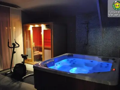 Plan de l'établissement Maison en Touraine avec Spa et Sauna, proche Châteaux de la Loire - FR-1-381-473