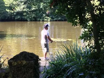 Vue sur la rivière ou le fleuve situé(e) à proximité de la maison de vacances