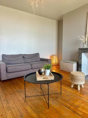 Coin salon dans l'établissement Les bords de Loire - En plein coeur de Blois