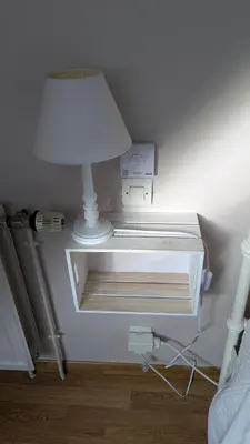 Plan de l'établissement Chambre Rose Blanche