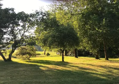 Paysage naturel près de la maison de vacances