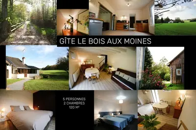 Plan de l'établissement Gite Le Bois aux Moines