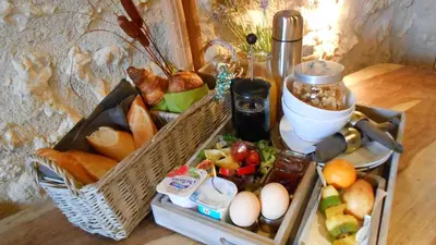 Nourriture dans le B&B/chambre d'hôtes ou à proximité