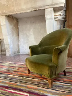 Coin salon dans l'établissement Blanqui Loft