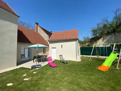 Jardin de l'établissement Gîte Bambou
