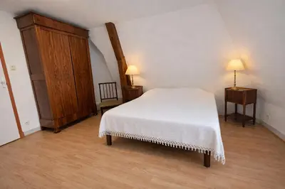 Un ou plusieurs lits dans un hébergement de l'établissement Gîte Le Haut-Perché, 4 personnes