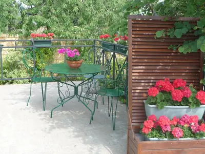 Jardin de l'établissement Les Amandines