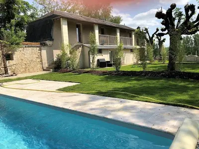 Piscine de l'établissement Cottage Jardin Duplex of 70 m for 2 people 1 bedroom 2 bathrooms ou située à proximité