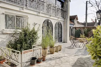 Jardin de l'établissement Les Chambres Lune