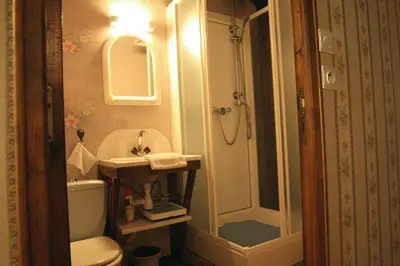 Salle de bains dans l'établissement La Maréchalerie