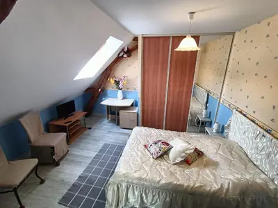 Coin salon dans l'établissement chez jocelyne la bonnaventure