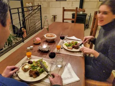 Nourriture dans le B&B/chambre d'hôtes ou à proximité