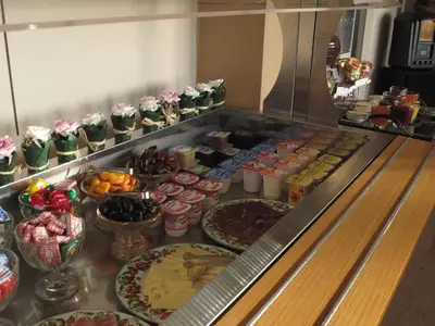 Nourriture dans l'hôtel ou à proximité