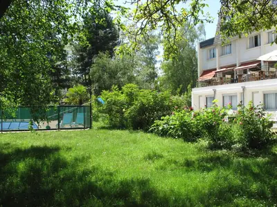 Jardin de l'établissement Hotel La Longue Vue