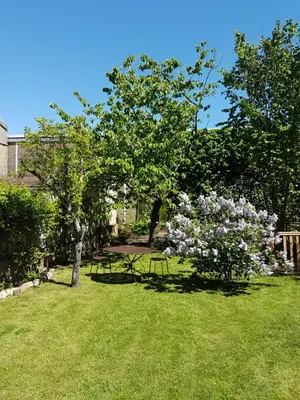 Jardin de l'établissement Comme à la maison