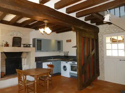 Cuisine ou kitchenette dans l'établissement Le Petit Gite De La Promenade