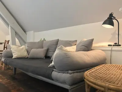 Coin salon dans l'établissement Sur la Route de Beauval