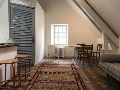 Coin salon dans l'établissement Sur la Route de Beauval