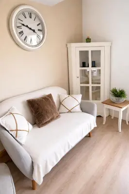Coin salon dans l'établissement Le Petit Nid de Beauval