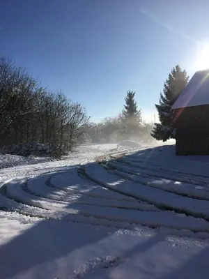 L'établissement ZenViewStudios en hiver