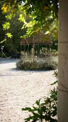 Jardin de l'établissement Domaine du Turbais