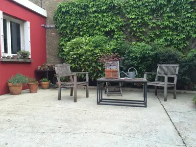 Jardin de l'établissement L'Atelier