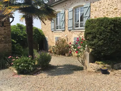Jardin de l'établissement chambre privée