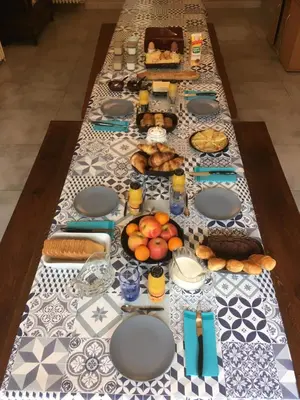 Nourriture dans le B&B/chambre d'hôtes ou à proximité