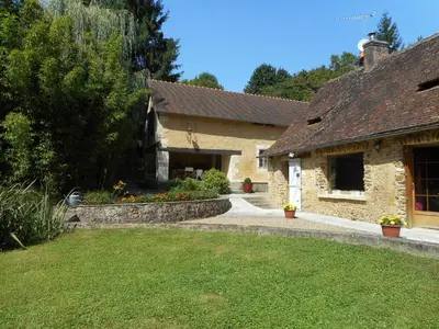 Jardin de l'établissement Le Moulin de Monternault