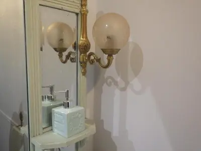 Salle de bains dans l'établissement castel de la comtesse