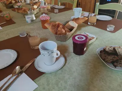 Nourriture dans la maison d'hôtes ou à proximité