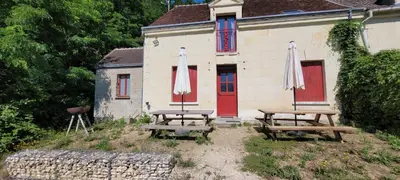 Jardin de l'établissement La Graine de Beurre proche zoo de Beauval