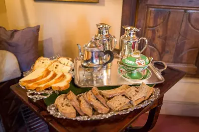 Nourriture dans le B&B/chambre d'hôtes ou à proximité