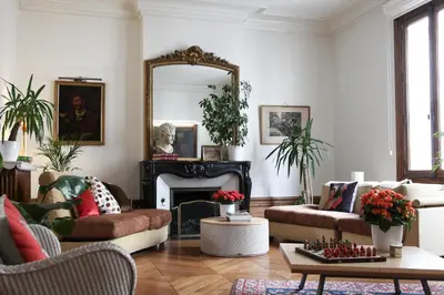 Coin salon dans l'établissement La Maison Jules