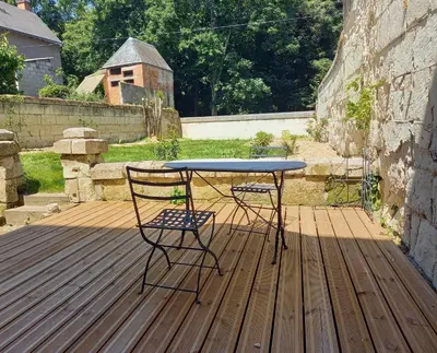 Balcon ou terrasse dans l'établissement L'Eau Reine
