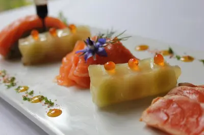 Nourriture dans l'hôtel ou à proximité
