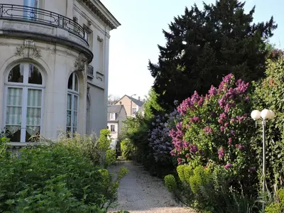 Jardin de l'établissement La Gourmandine
