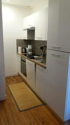 Cuisine ou kitchenette dans l'établissement Appartement Taïko