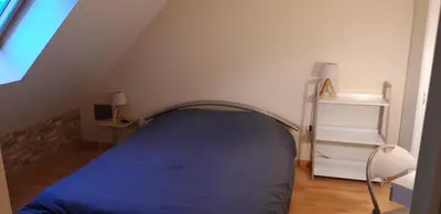 Un ou plusieurs lits dans un hébergement de l'établissement La maison de Mathilde