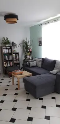 Coin salon dans l'établissement La maison de Mathilde