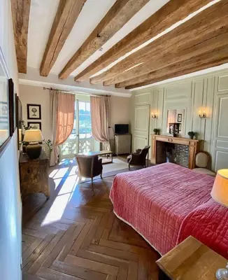 Un ou plusieurs lits dans un hébergement de l'établissement Chateau des Arpentis