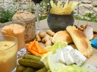 Nourriture dans le B&B/chambre d'hôtes ou à proximité