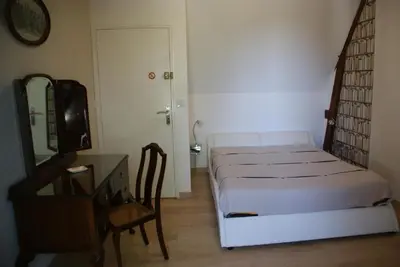 Un ou plusieurs lits dans un hébergement de l'établissement Chateau de Vaugrignon - Beer Spa