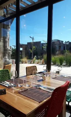 Restaurant ou autre lieu de restauration dans l'établissement Les Hauts de Beauval