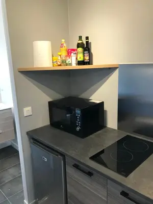 Cuisine ou kitchenette dans l'établissement Studio cozy hypercentre