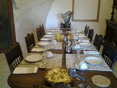 Nourriture dans le B&B/chambre d'hôtes ou à proximité