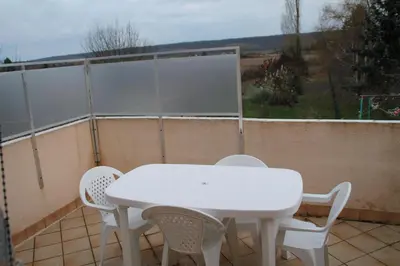 Balcon ou terrasse dans l'établissement appartement Le Rive Gauche
