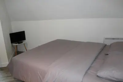 Un ou plusieurs lits dans un hébergement de l'établissement STUDIO COCON ULTRA CENTRE LE MANS
