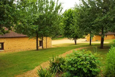 Jardin de l'établissement Orchard View Gite